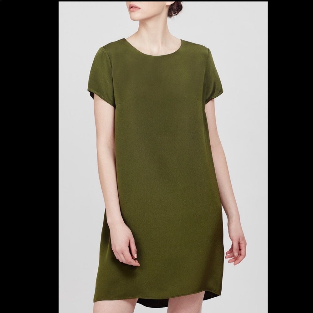Cuyana Silk Tee Dress NWOT